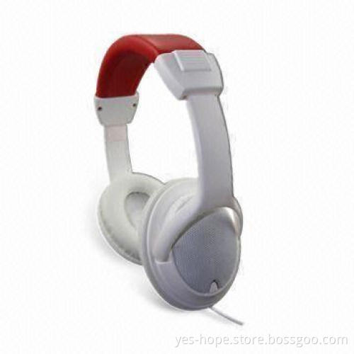 DJ Headphones with 3.5mm Stereo Plug and Frequency Range of 20Hz to 20kHz